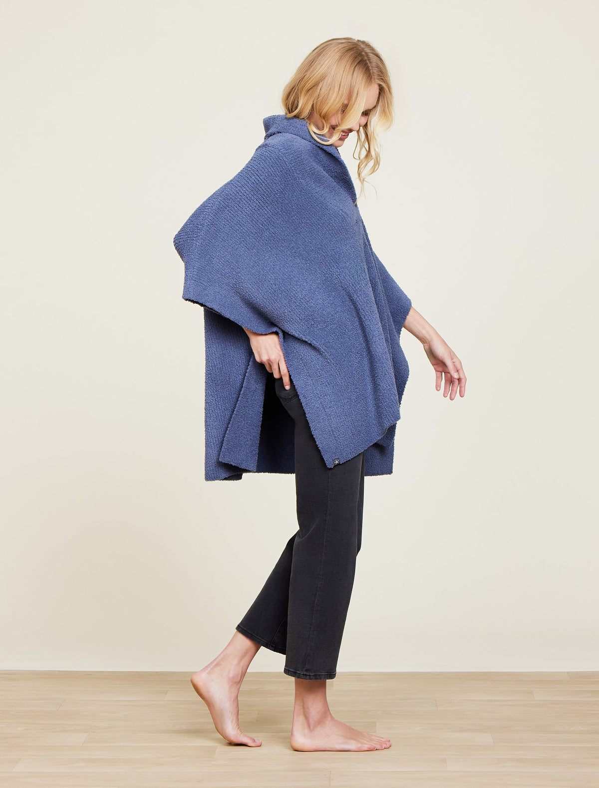CozyChic® Shawl Collar Poncho