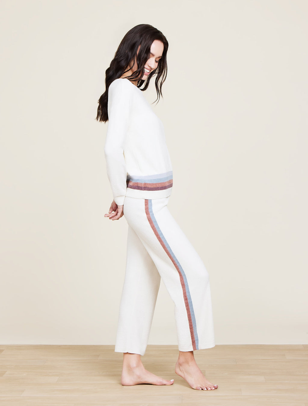 CozyChic Ultra Lite® Multi Stripe Wide Leg Pant