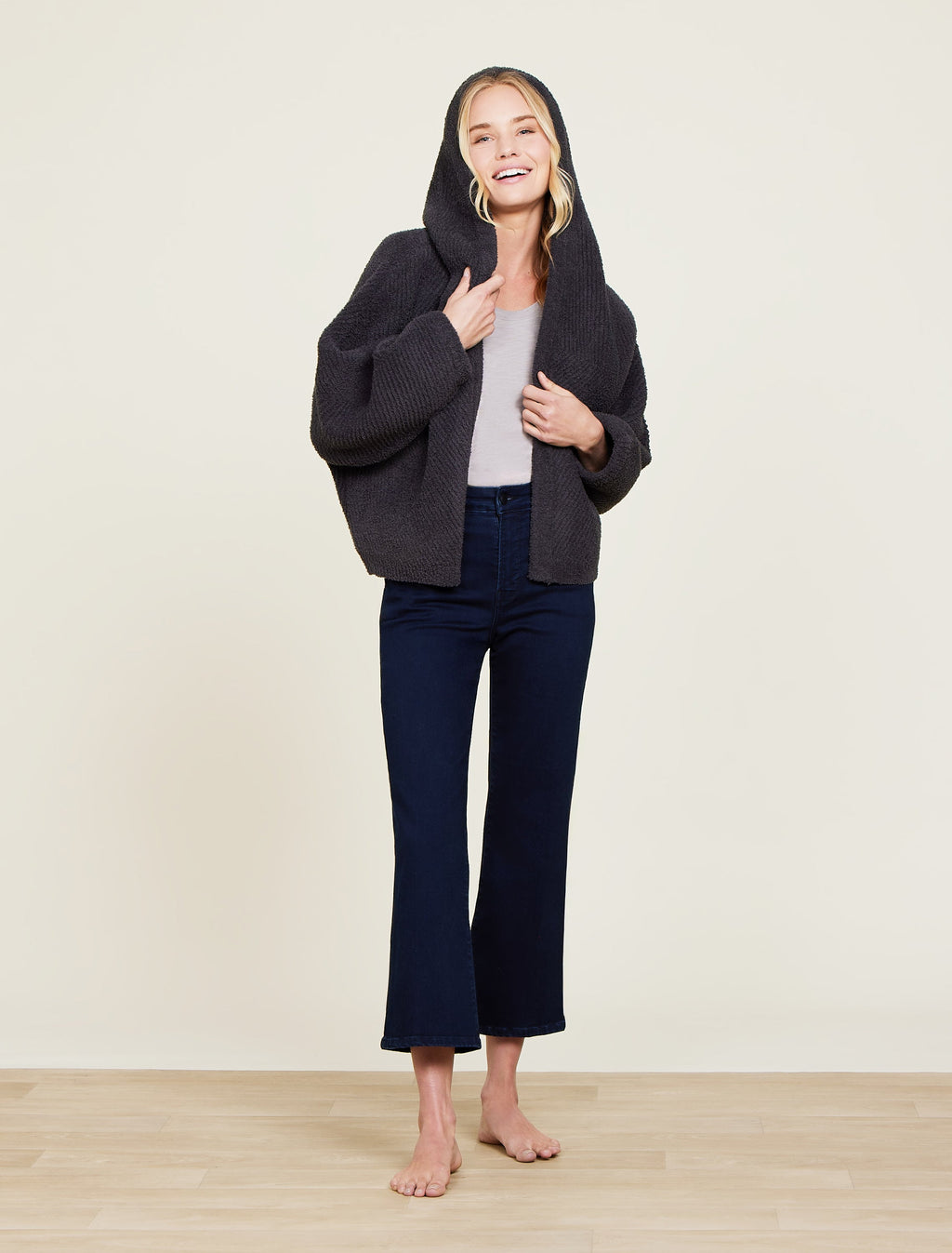 CozyChic® Chevron Rib Cardigan