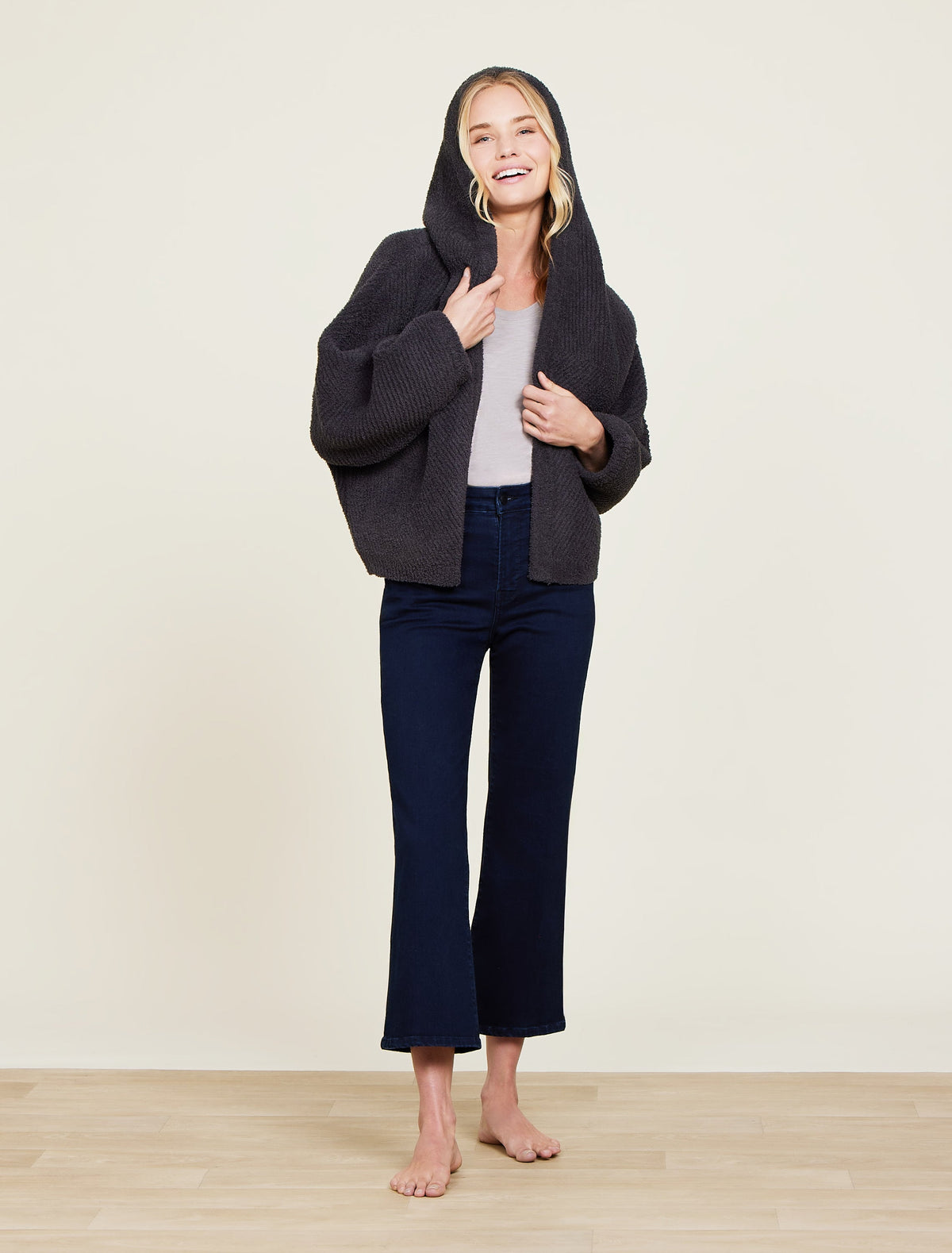 CozyChic® Chevron Rib Cardigan