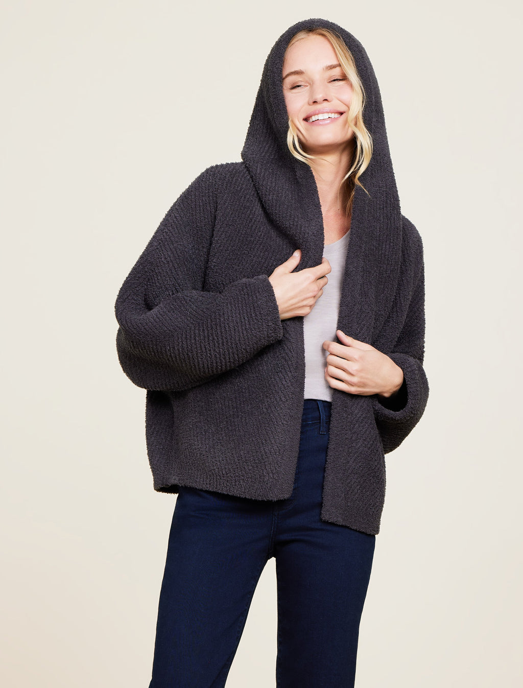 CozyChic® Chevron Rib Cardigan