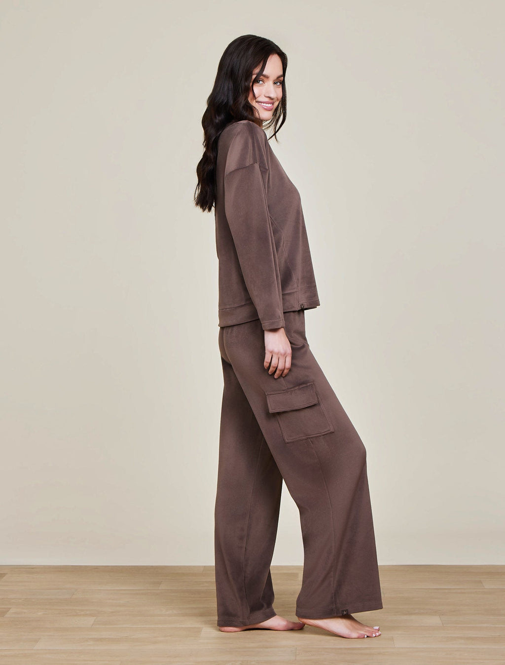LuxeChic® Tucked Sweatshirt