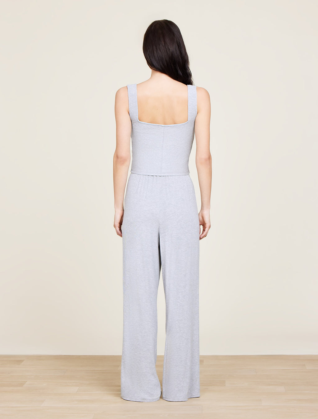 Malibu Collection® Ultra Soft Rib Cropped Tank