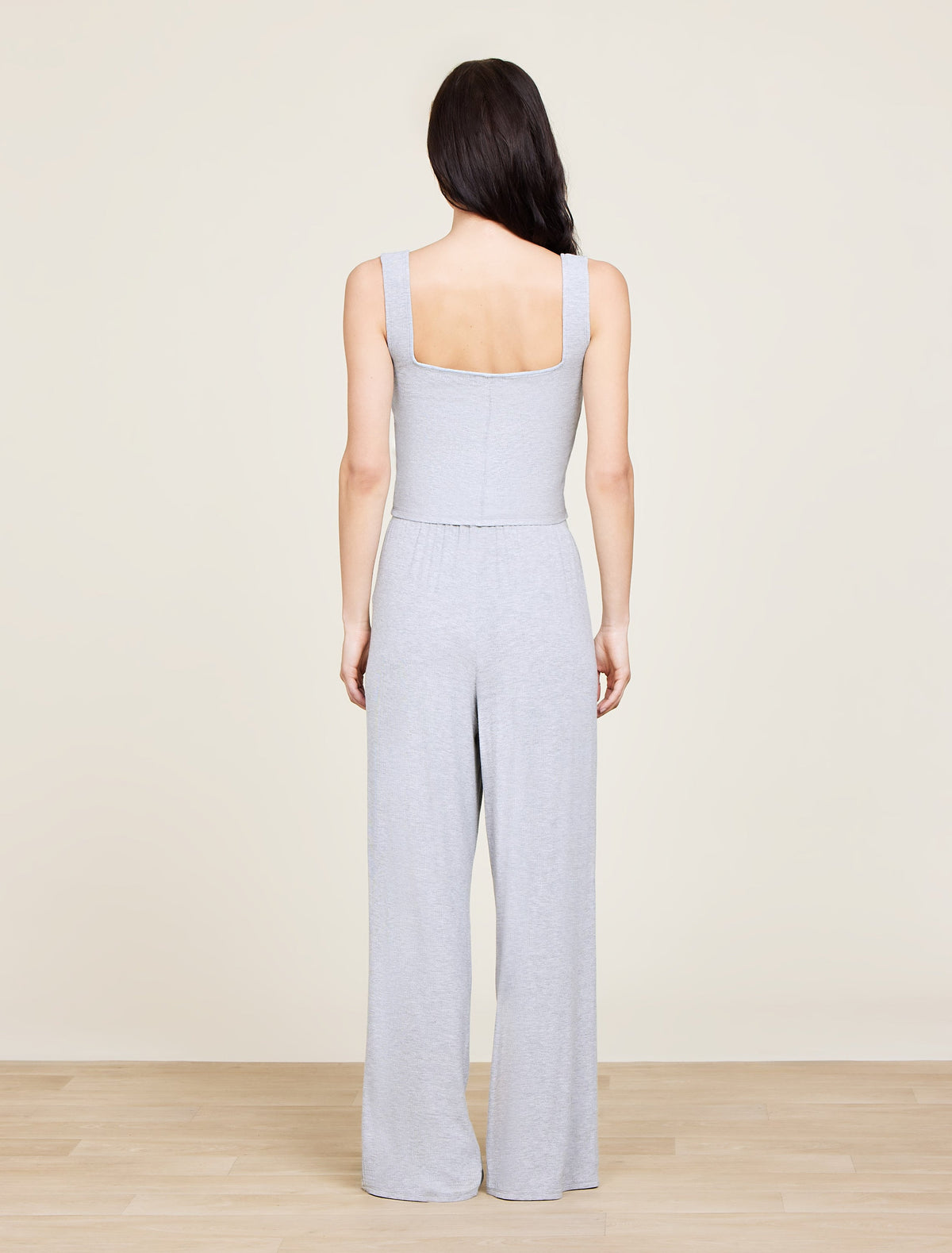 Malibu Collection® Ultra Soft Rib Cropped Tank