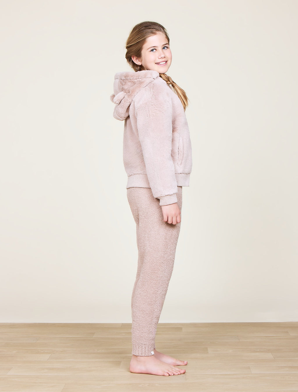 Youth Faux Fur Bear Bomber