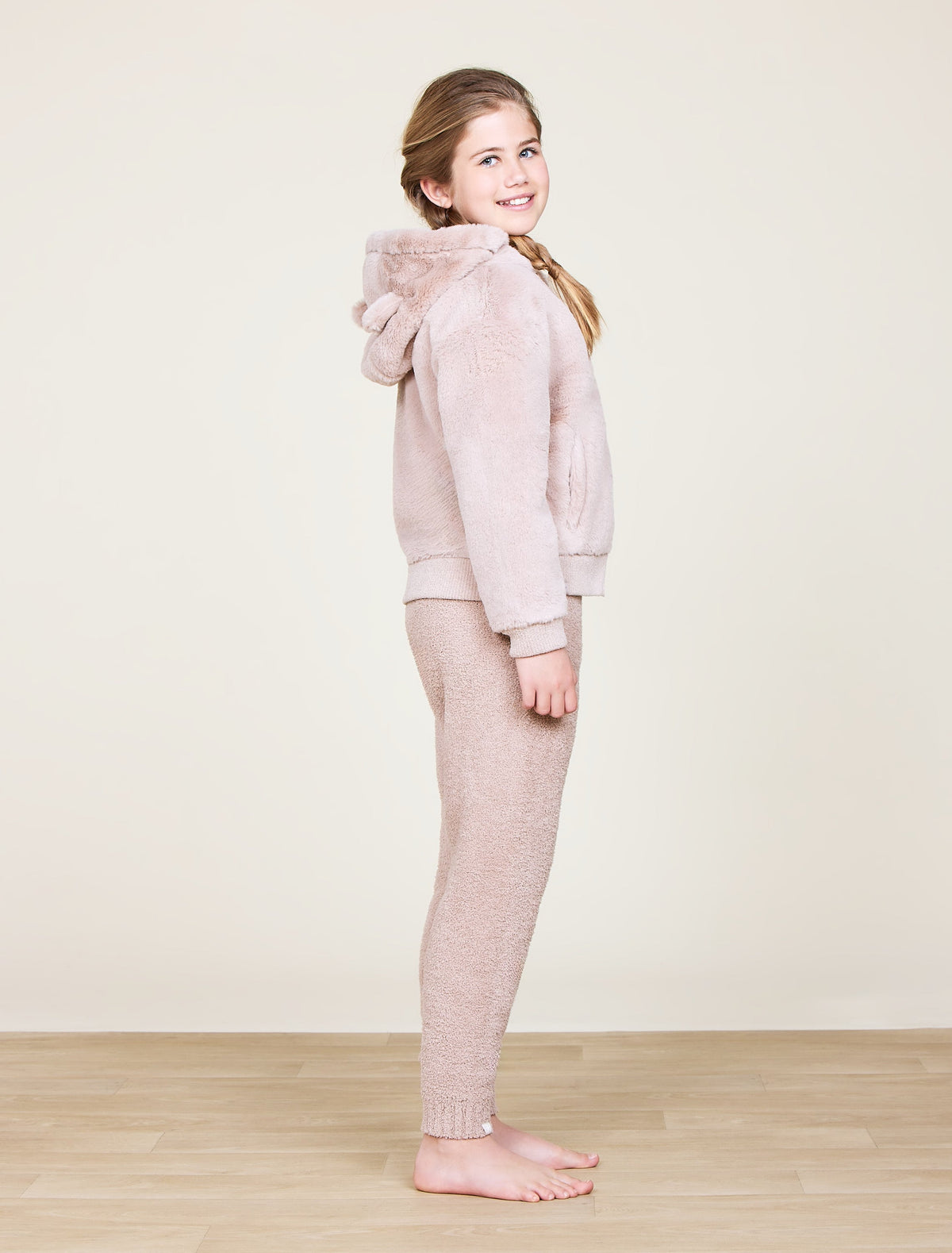 Youth Faux Fur Bear Bomber