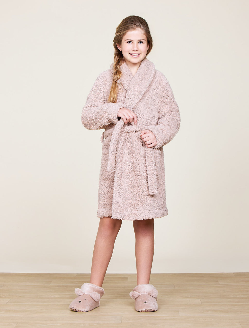 Youth Faux Fur Bear Bootie