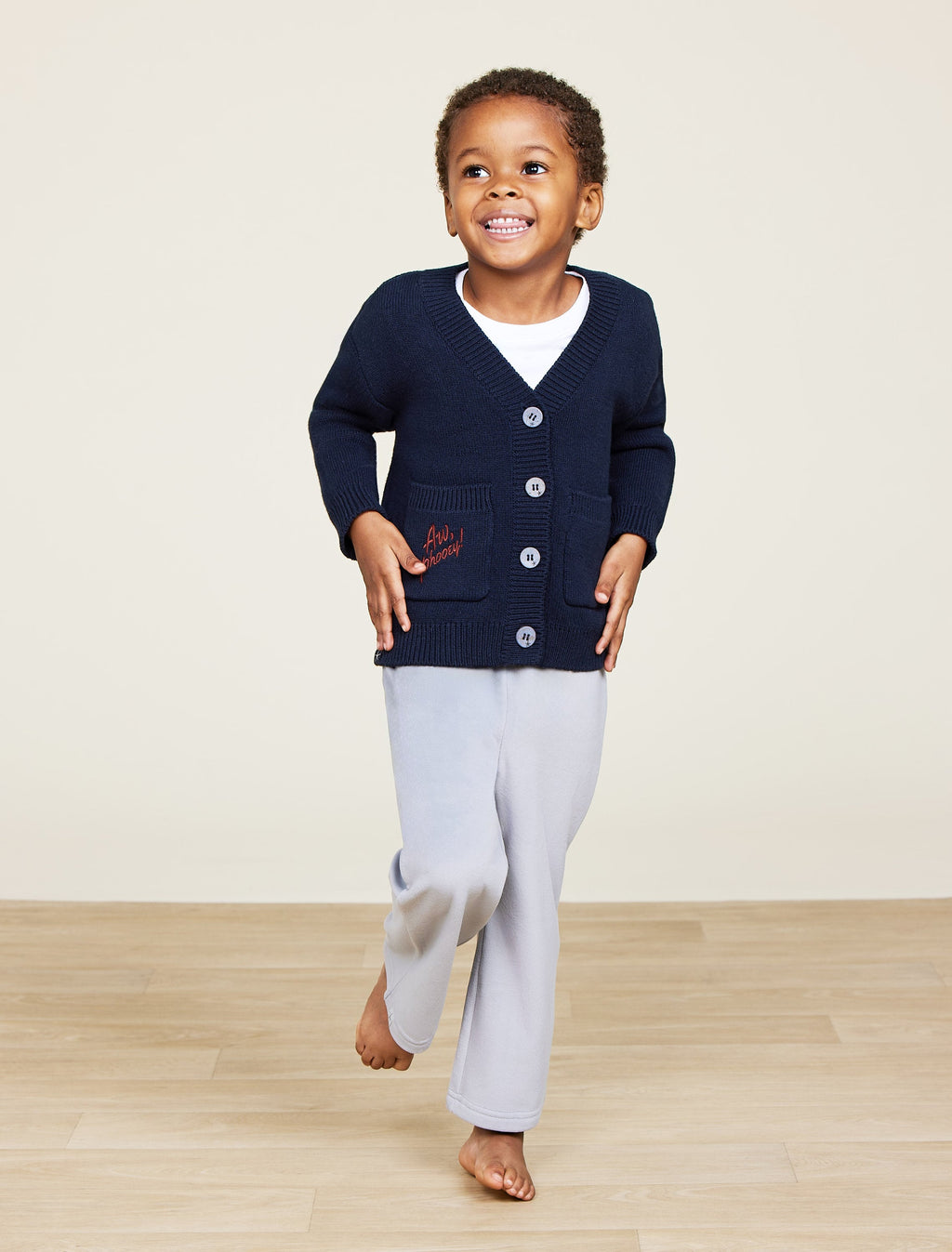 CozyChic Ultra Lite® Cotton Toddler Disney Donald Duck Cardigan