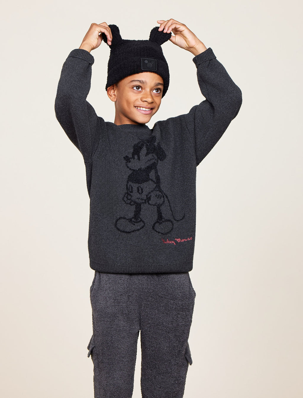 CozyChic® Disney Mickey Mouse Ears Youth Beanie