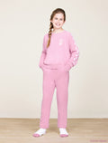 CozyChic Ultra Lite® Youth Checkered Barbie™ Pullover