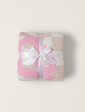 CozyChic® Barbie™ Checkered Throw