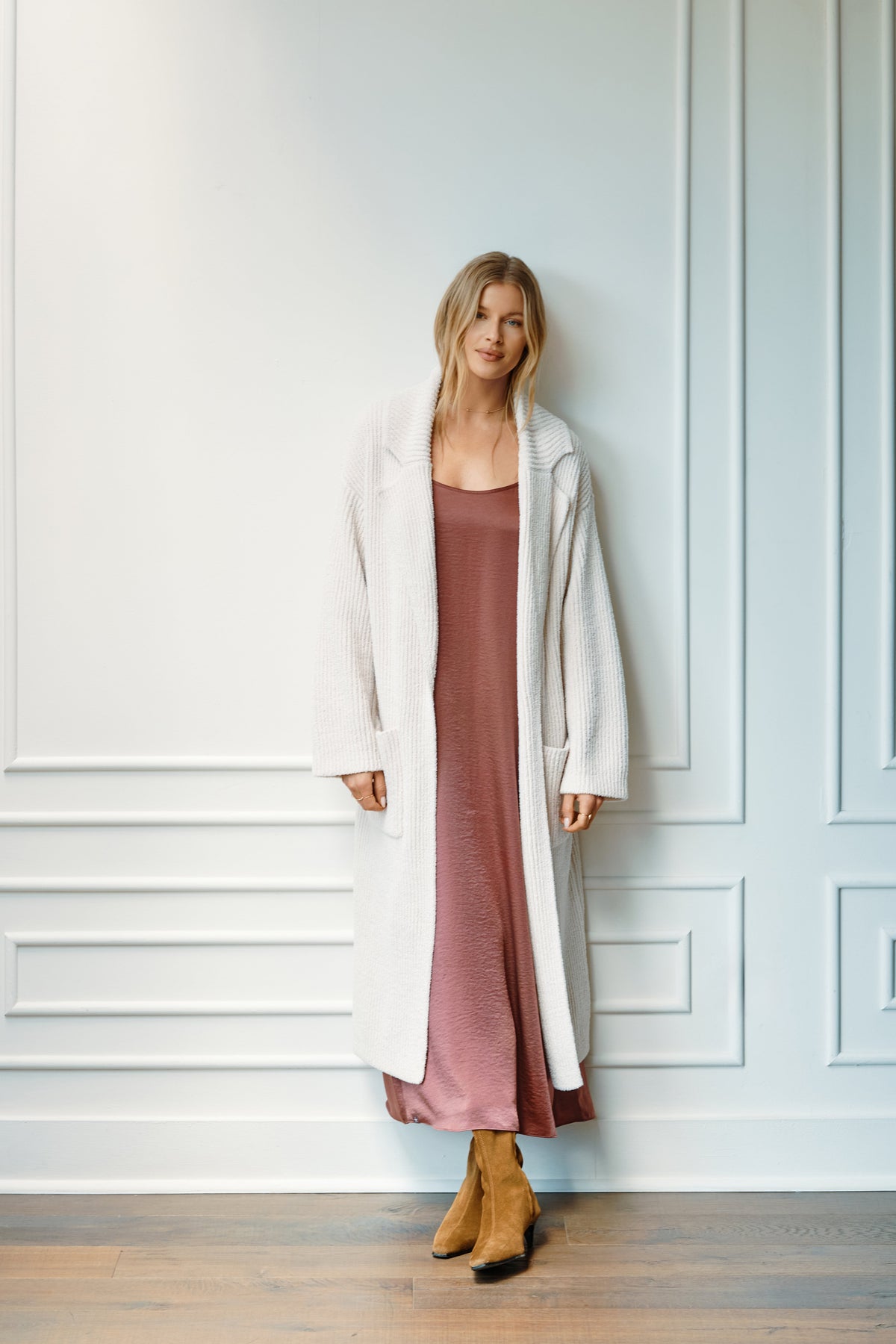 CozyChic® Cotton Rib Long Coat