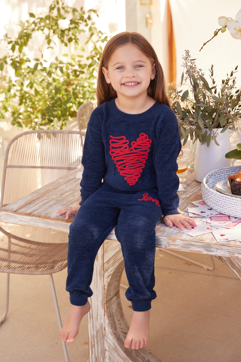 CozyChic Ultra Lite® Toddler Stitched Heart Pullover