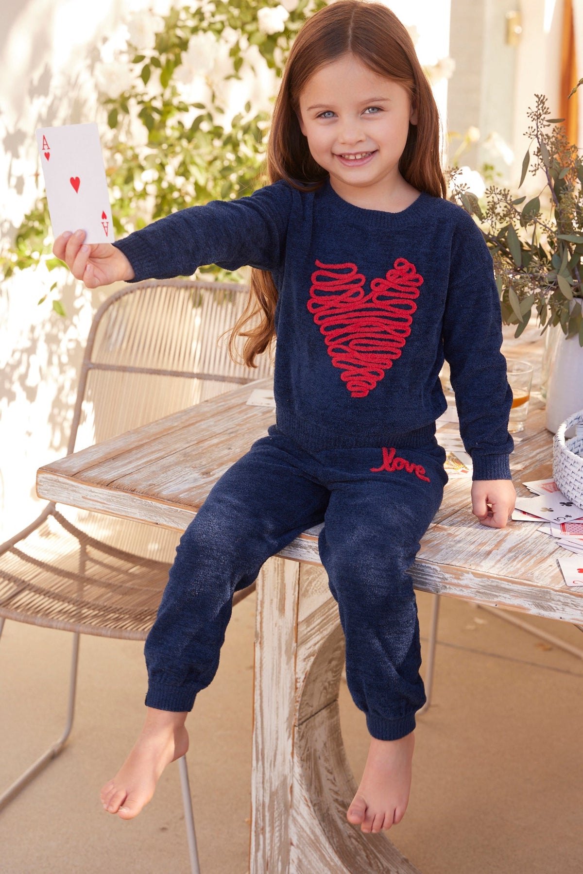 CozyChic Ultra Lite® Toddler Love Stitch Jogger