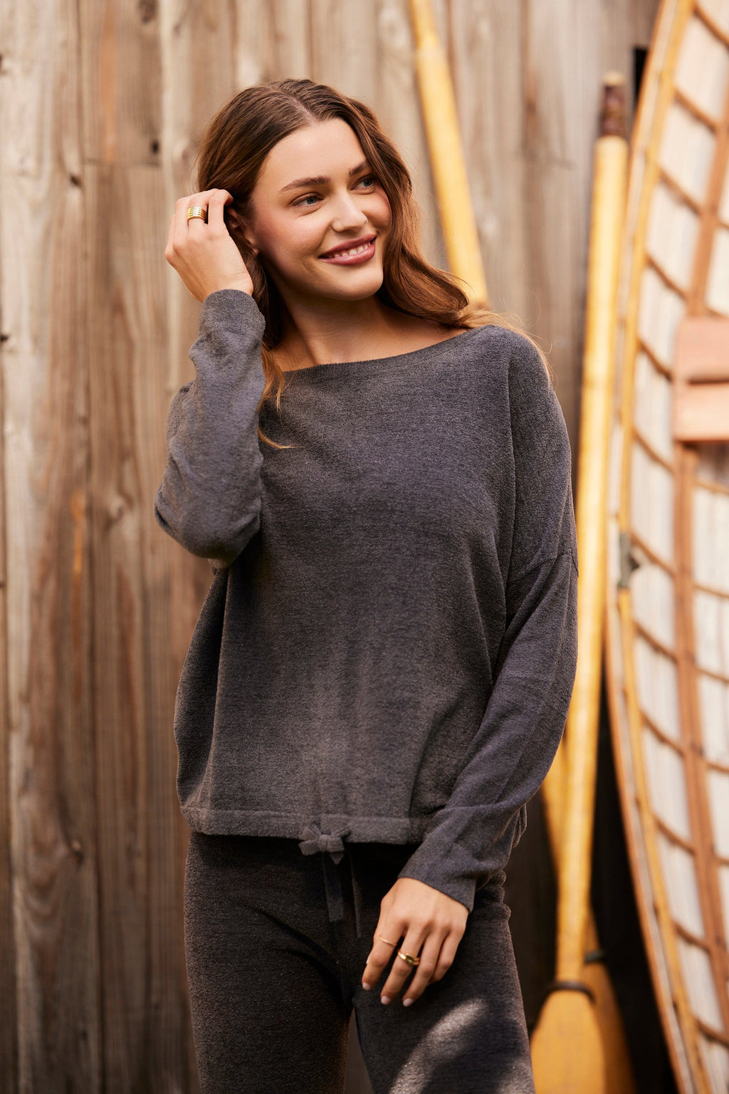 CozyChic Ultra Lite® Slouchy Pullover