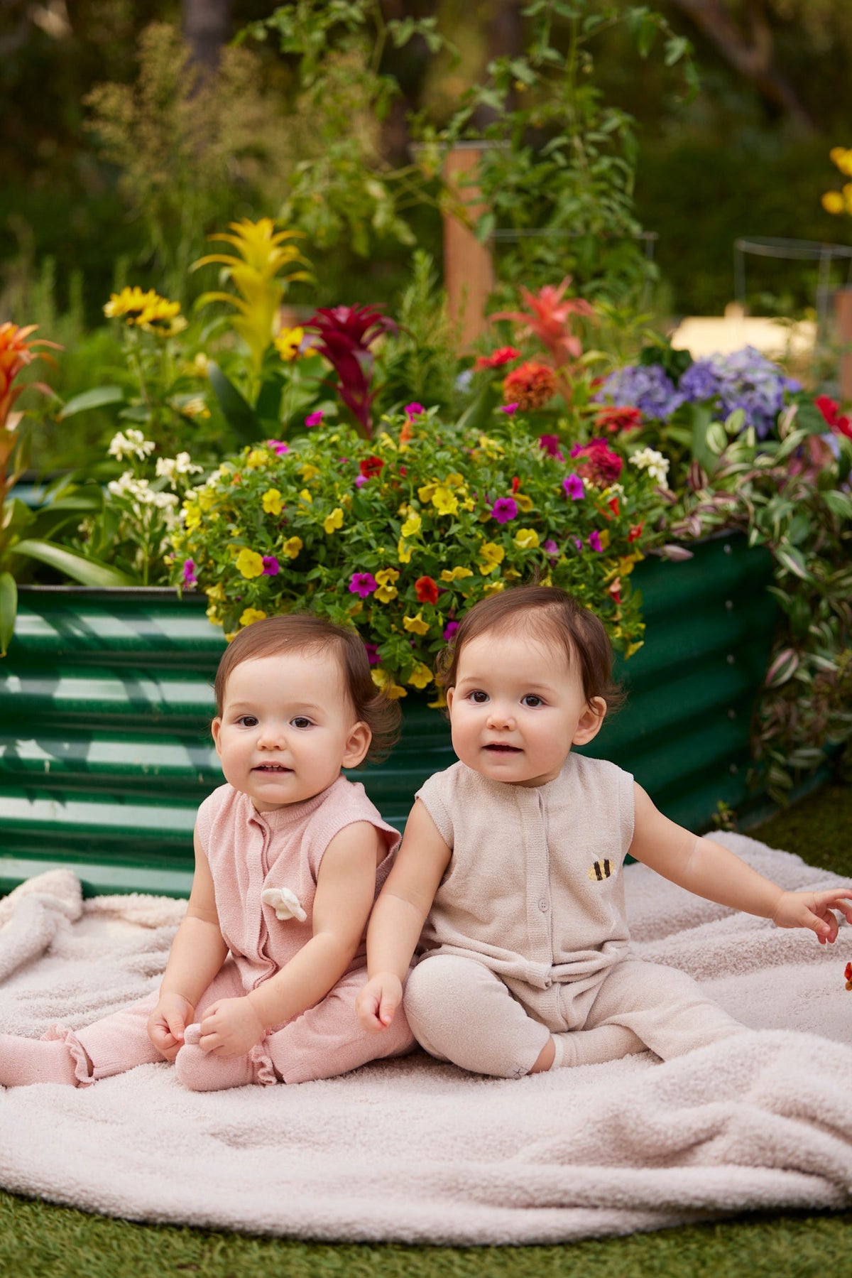 CozyChic Ultra Lite® Baby Butterfly Onesie Set