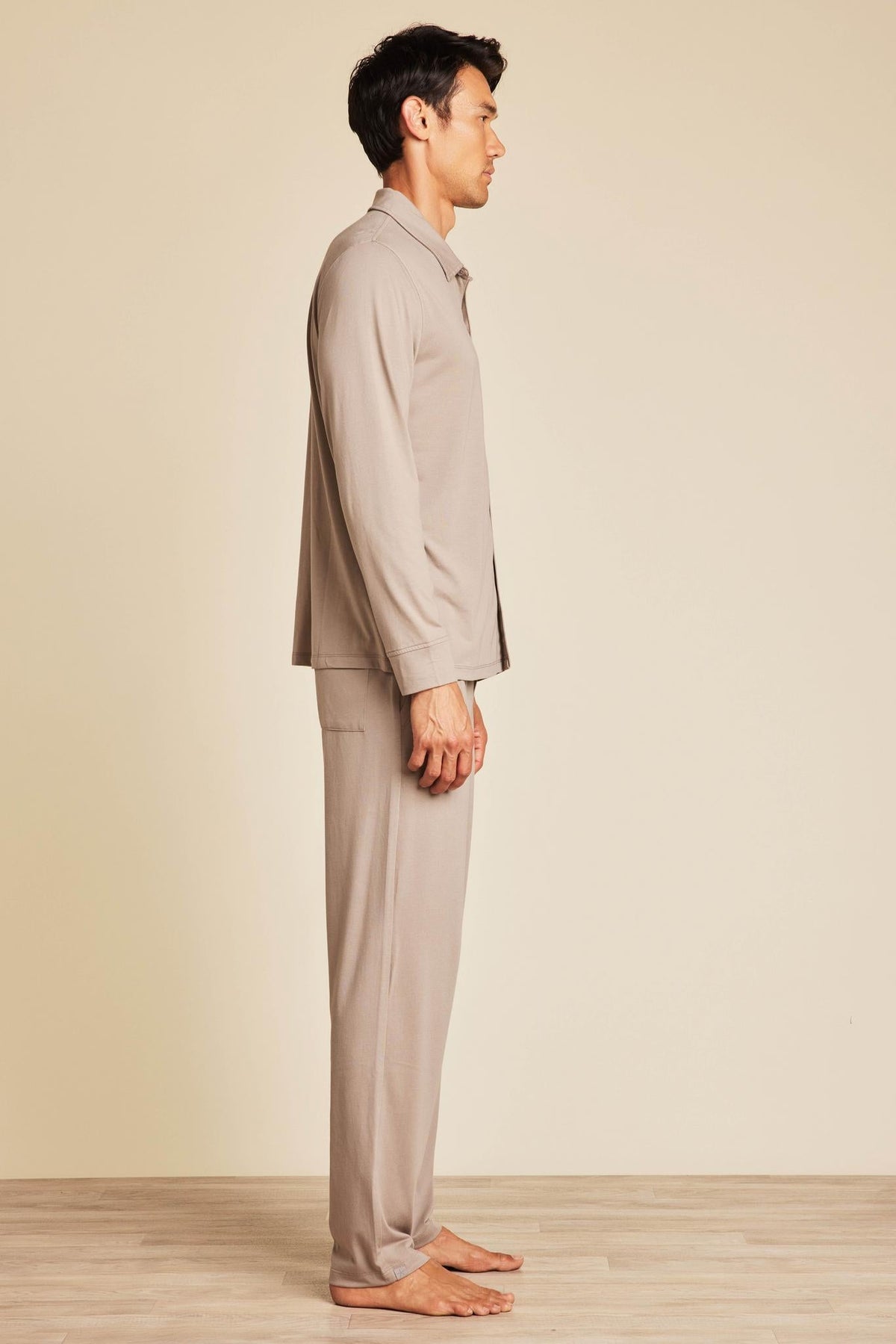 Malibu Collection® Triblend Buttondown Shirt