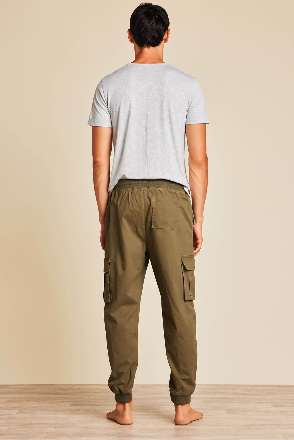 Malibu Collection® Cotton Twill Cargo Jogger