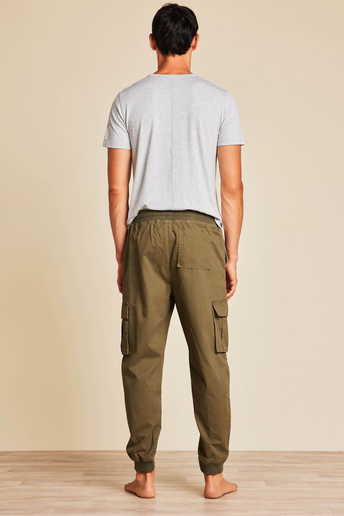 Malibu Collection® Cotton Twill Cargo Jogger