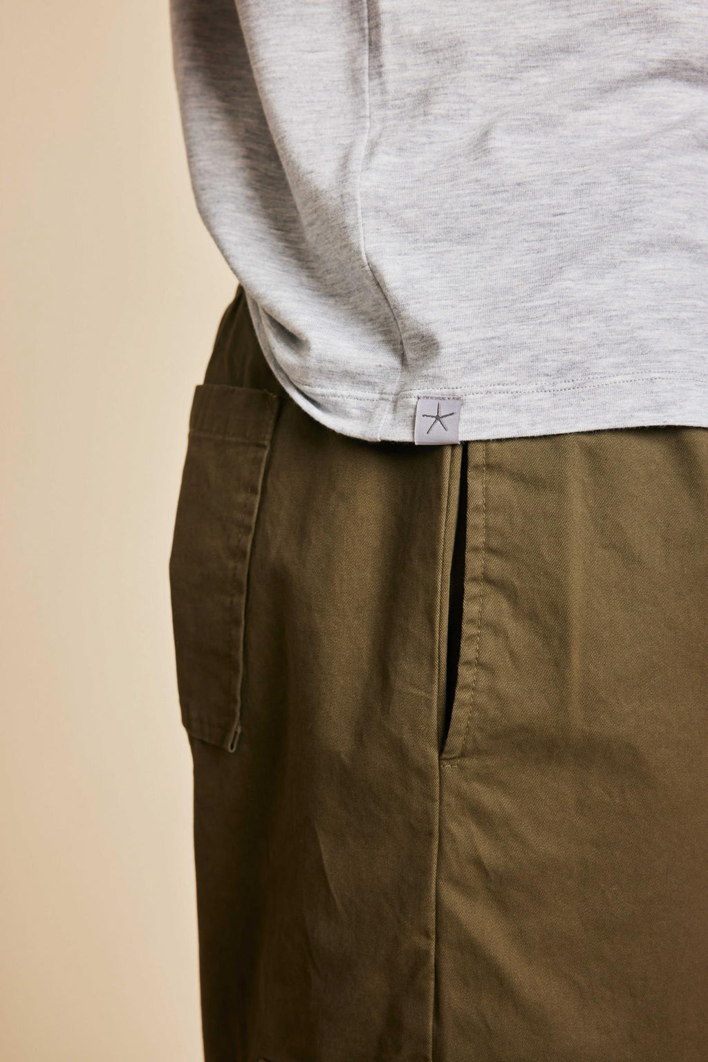 Malibu Collection® Cotton Twill Cargo Jogger