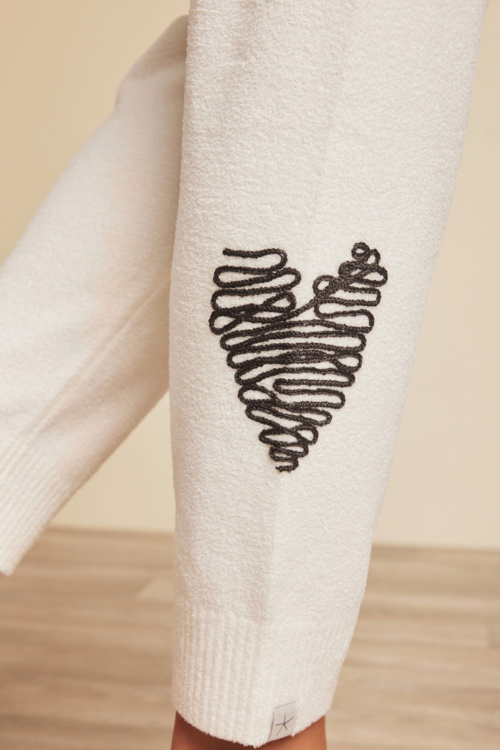 CozyChic Ultra Lite® Youth Embroidered Heart Pant