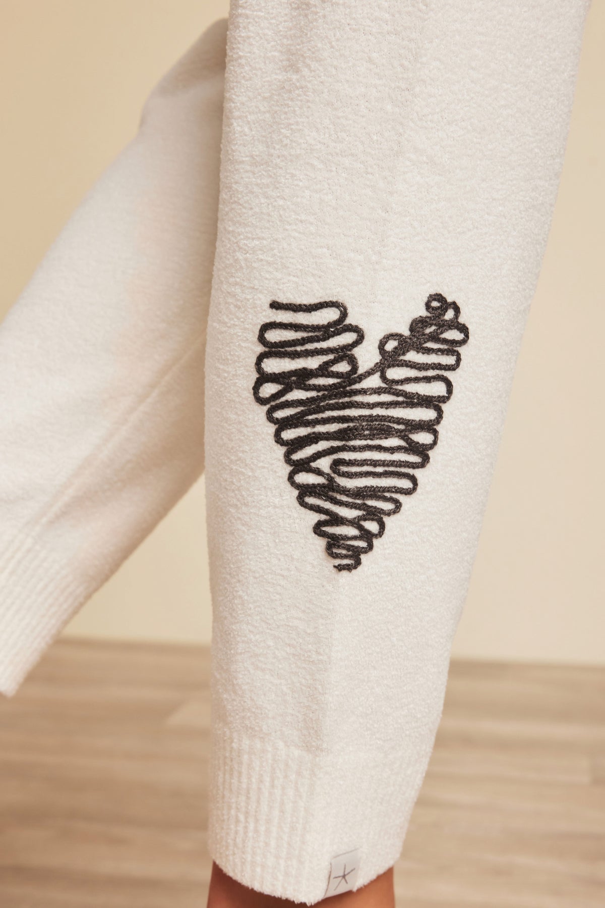 CozyChic Ultra Lite® Youth Embroidered Heart Pant