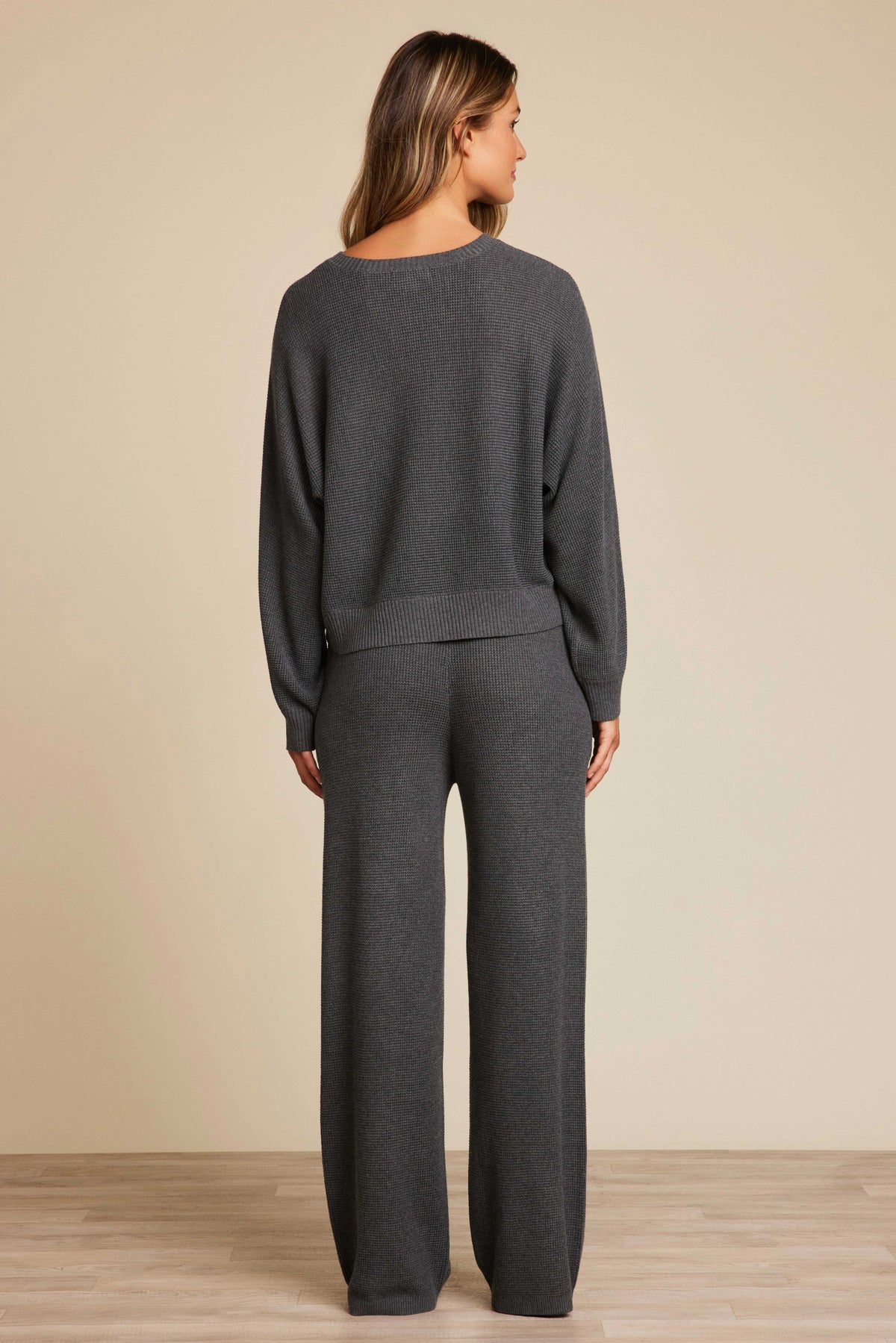 Luxeblend Waffle Knit Pullover