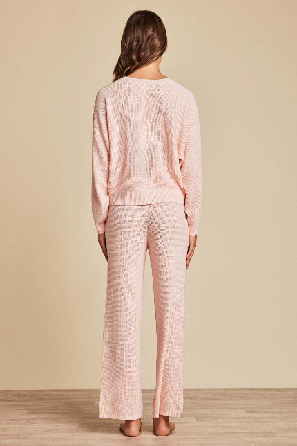 Luxeblend Waffle Knit Pullover