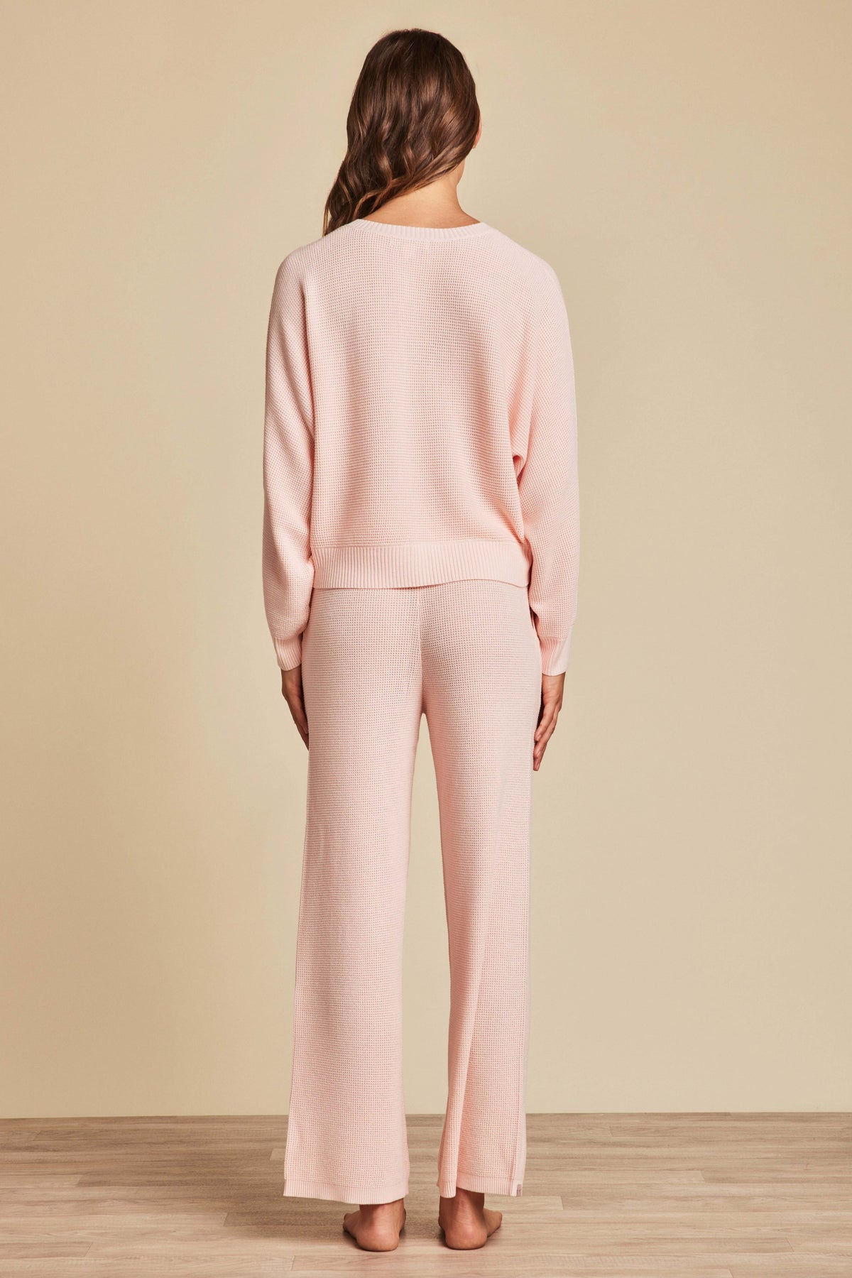 Luxeblend Waffle Knit Pullover