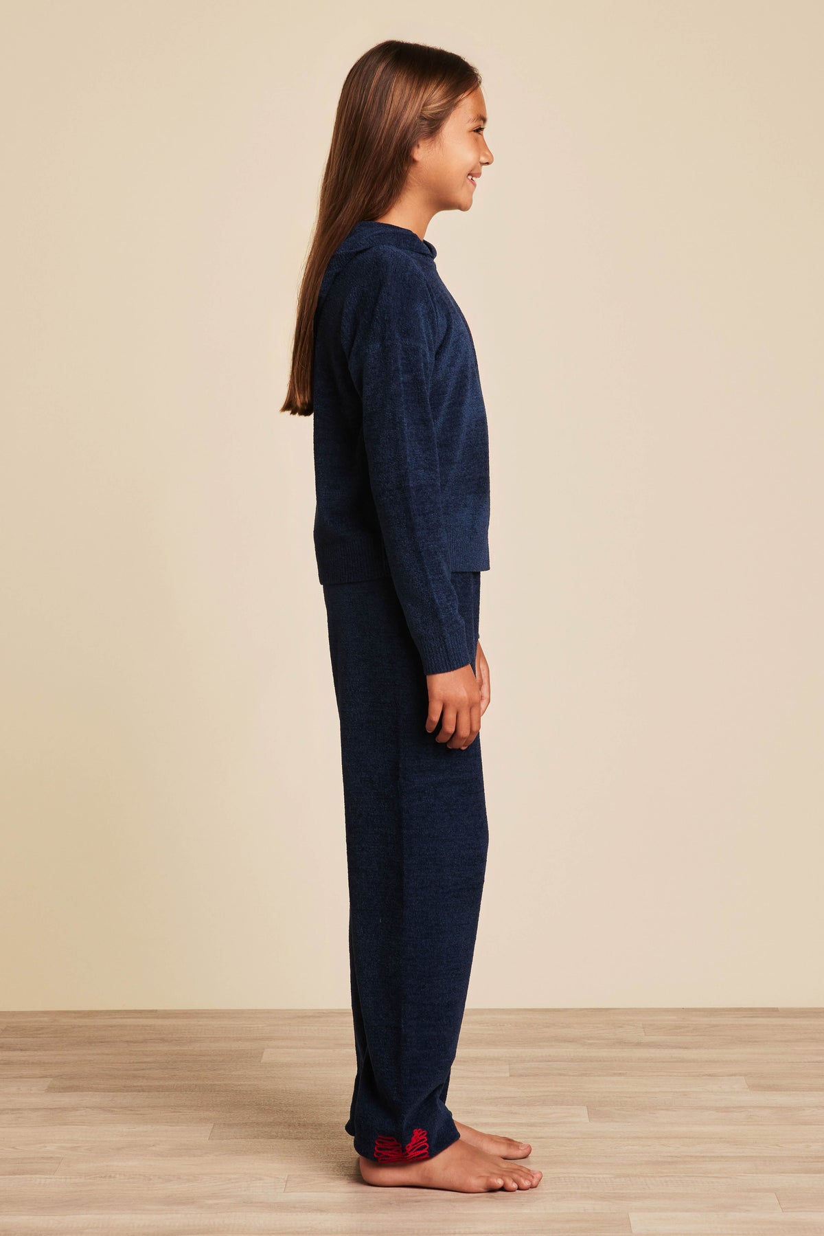 CozyChic Ultra Lite® Youth Embroidered Heart Pant