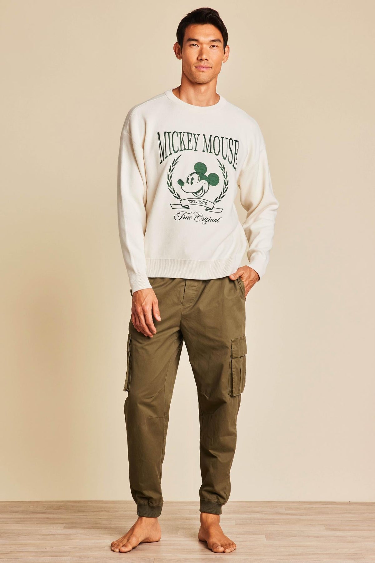 CozyChic Ultra Lite® Cotton Unisex Disney Mickey Athletic Pullover