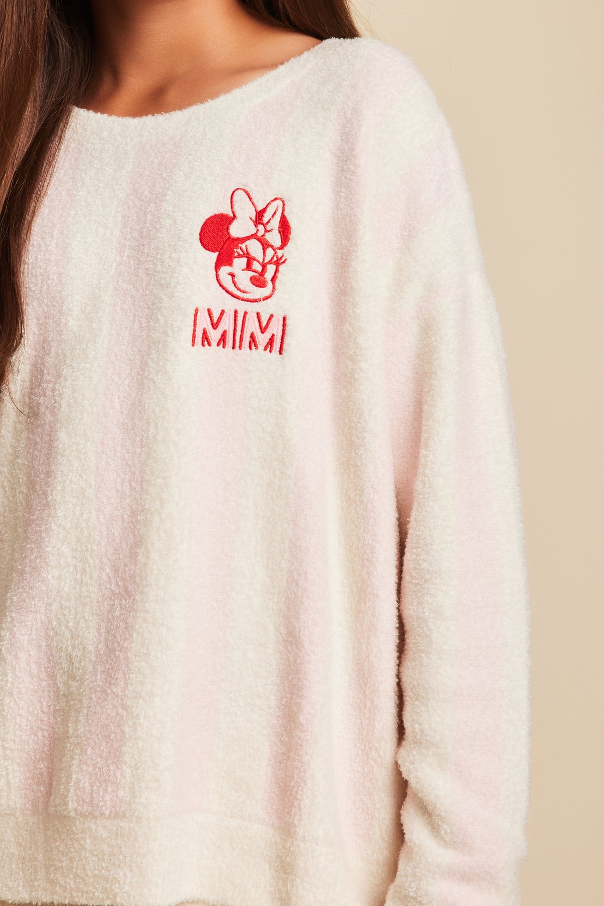 CozyChic Lite® Youth Disney Minnie Stripe Pullover
