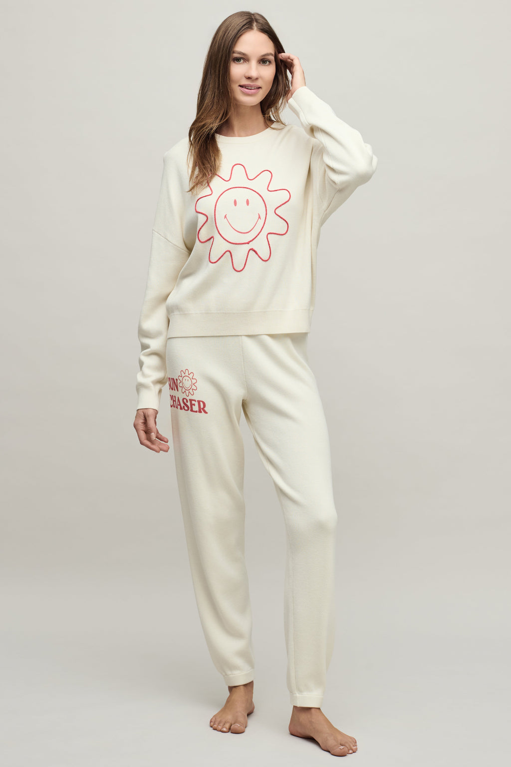 CozyChic Ultra Lite® Cotton Smiley® Sun & Stars Pullover