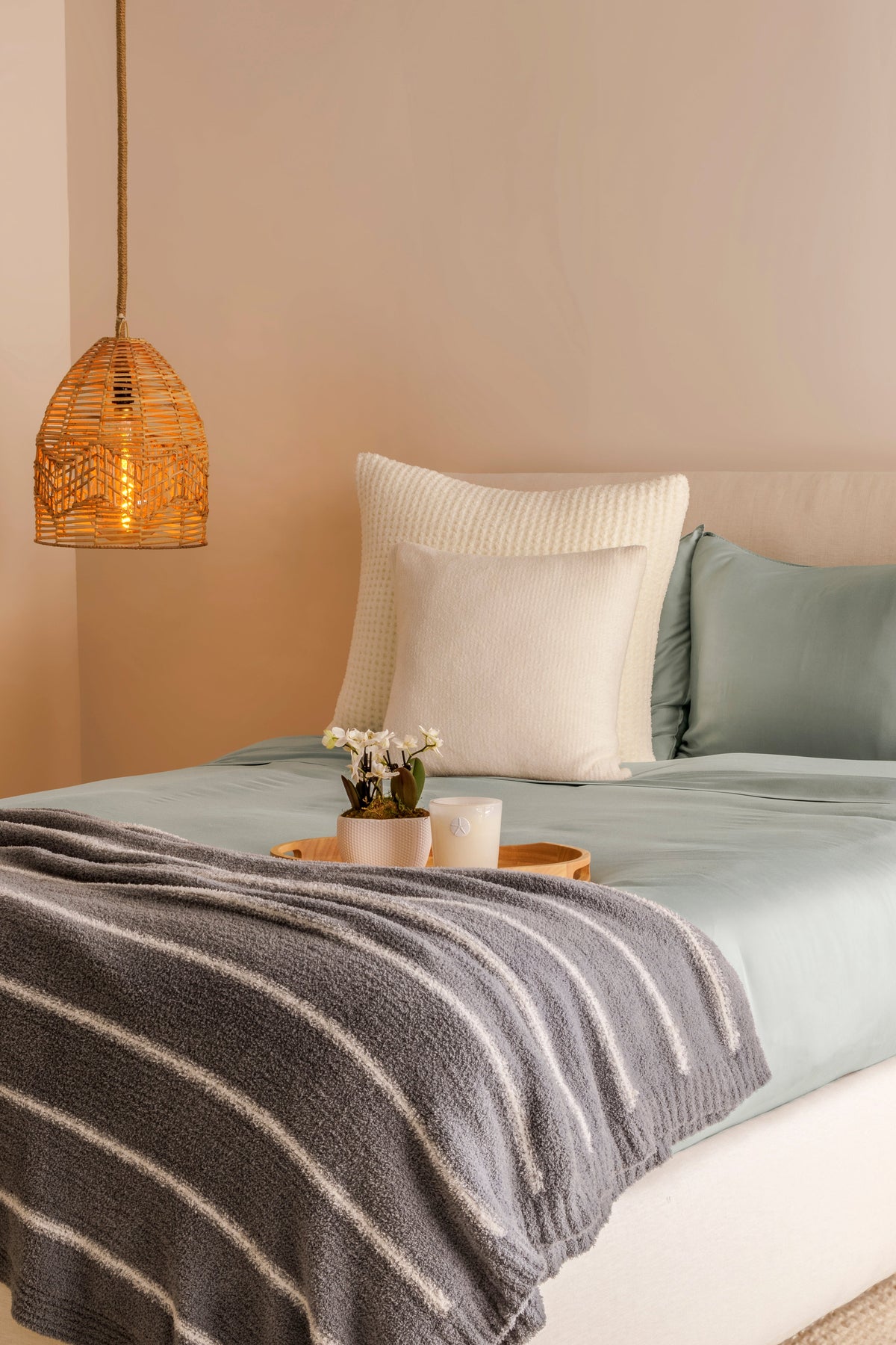 Washed Bamboo Duvet Cover