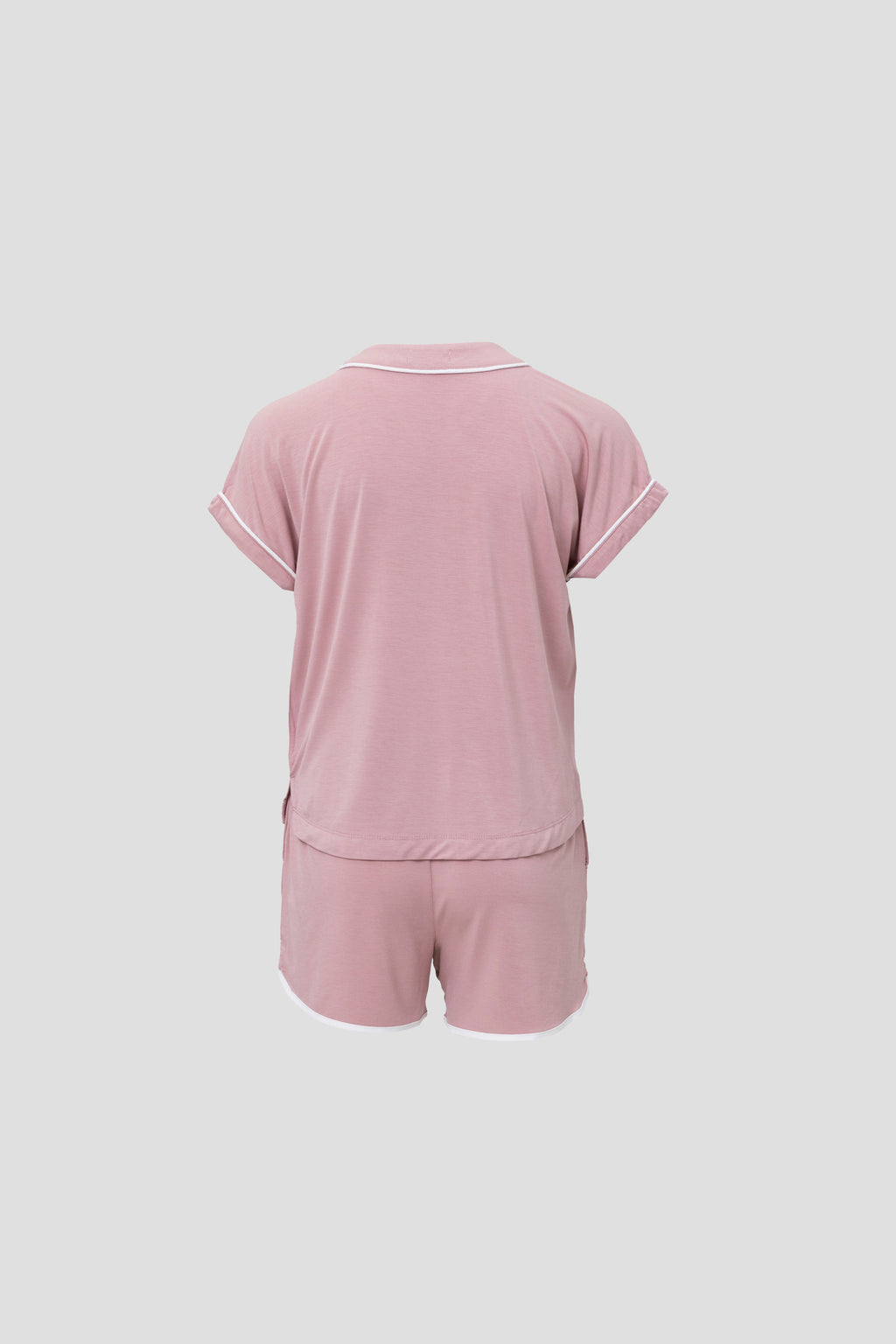Malibu Collection® Youth Soft Jersey Piped Pj Set