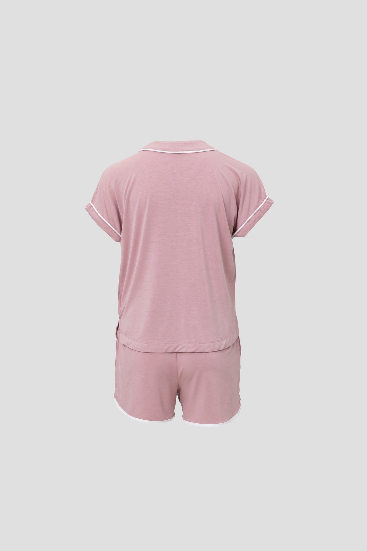 Malibu Collection® Youth Soft Jersey Piped Pj Set